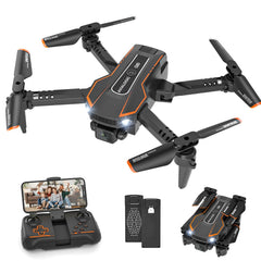 AVIALOGIC mini drone camera front view showing crisp 1080p footage for kids' adventures
