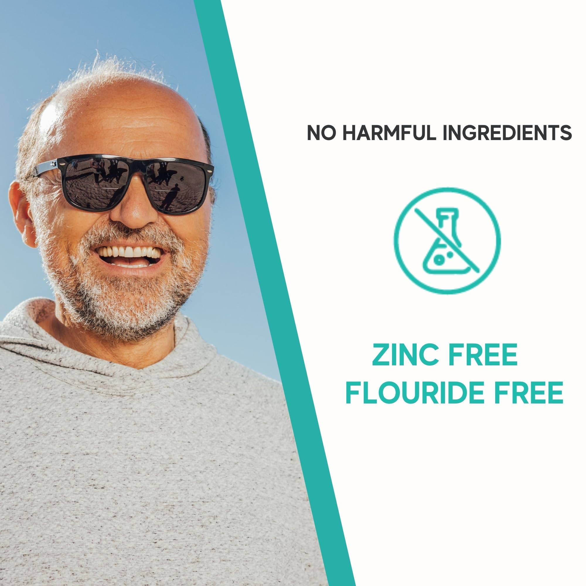 Avistar zinc-free and fluoride-free formula prioritizes safety without compromising hold.