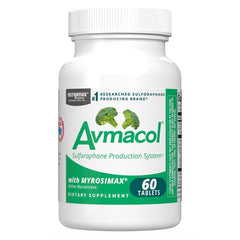 AVMACOL Nutramax bottle front displaying premium detox support for daily wellness