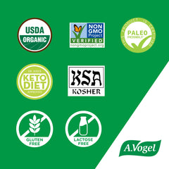 A.Vogel Herbamare ingredients list emphasizing organic and non-GMO herbs.