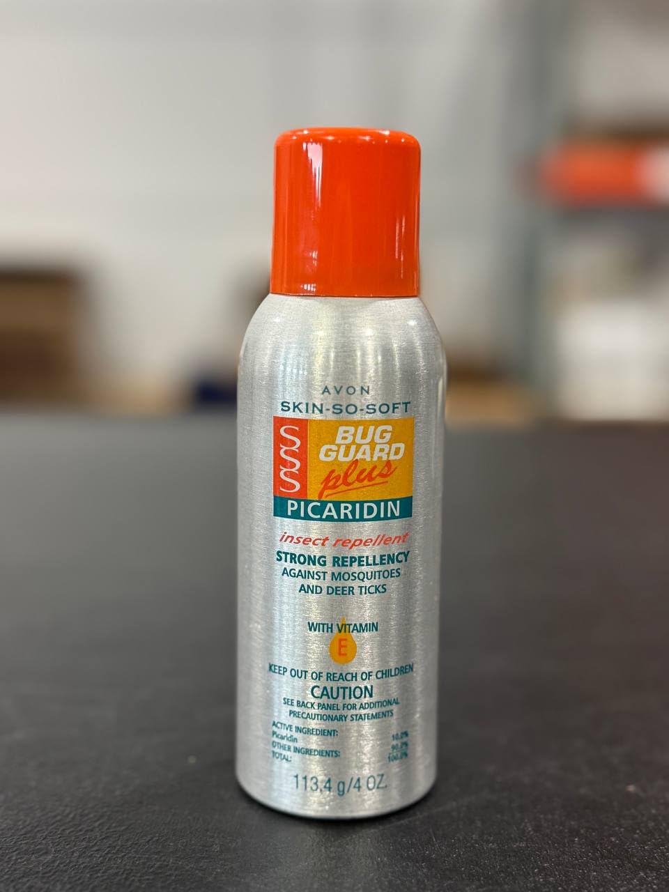 AVON Skin So Soft Bug Guard easy-application aerosol delivering even coverage outdoors.