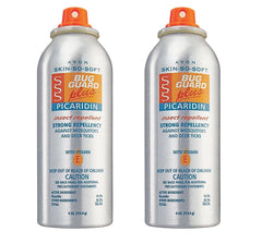 AVON Skin So Soft Bug Guard spray bottle for outdoor protection against mosquitos.