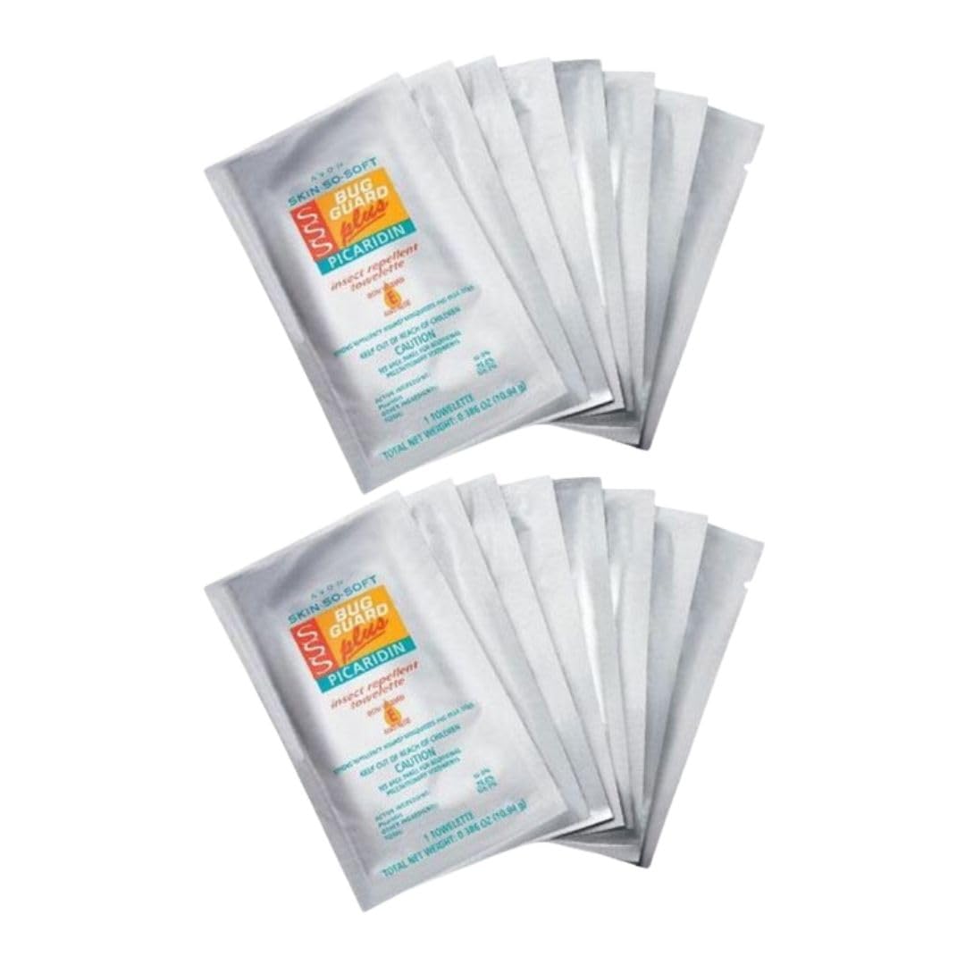 AVON Skin So Soft Bug Guard Picaridin towelette for on-the-go mosquito protection