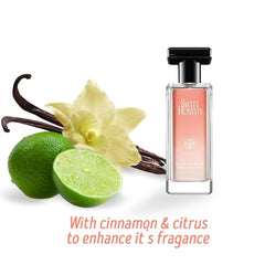 AVON Sweet Honesty close-up of the rose-lily floral heart for refined everyday fragrance.