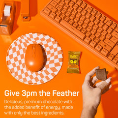 On-the-go packaging shows easy portability for busy mornings