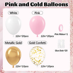 awenztech metallic gold balloons with luxe shine for wedding accents