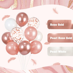 awenztech pearl white balloons add subtle shimmer for decor