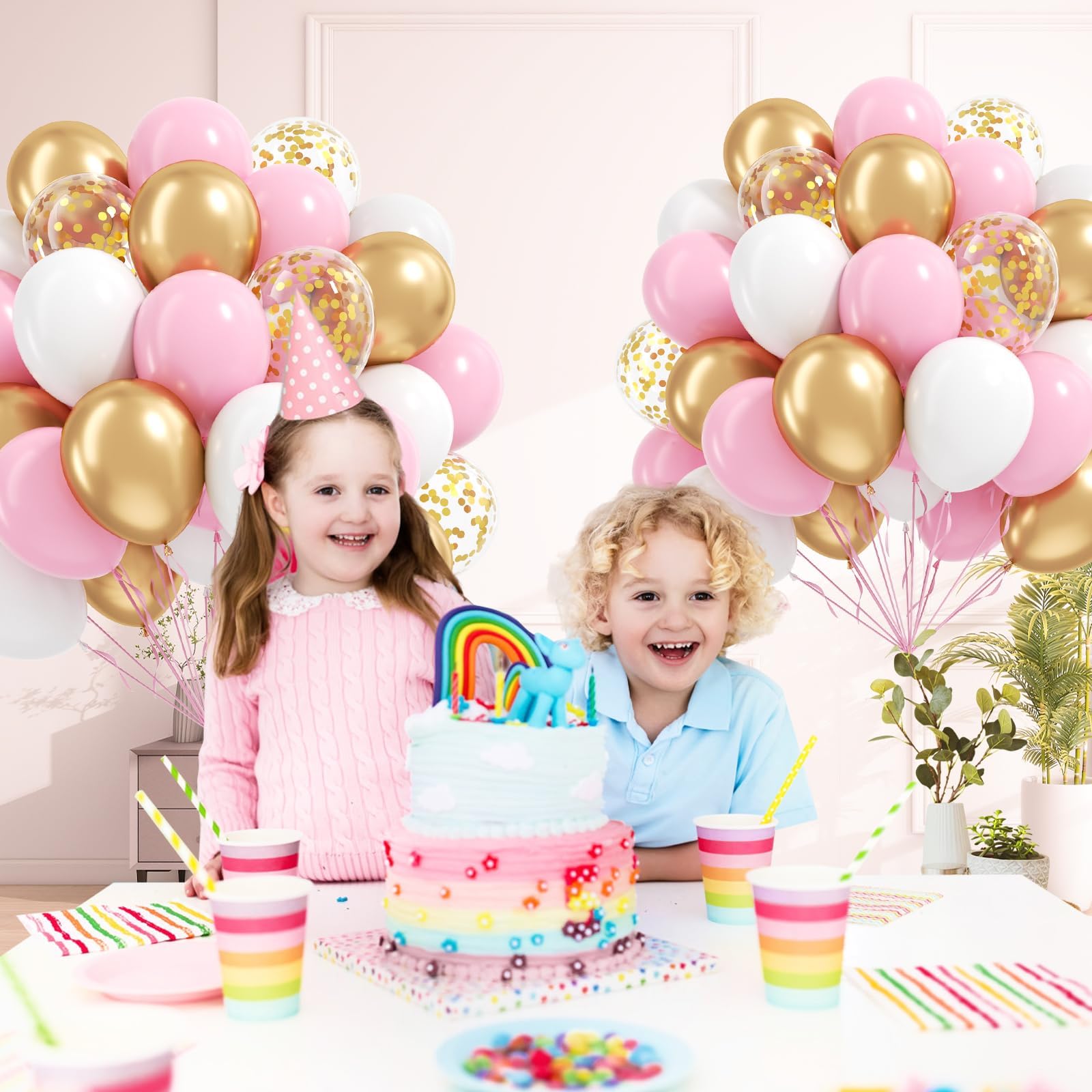 awenztech pink ribbon for easy hanging and pastel accents
