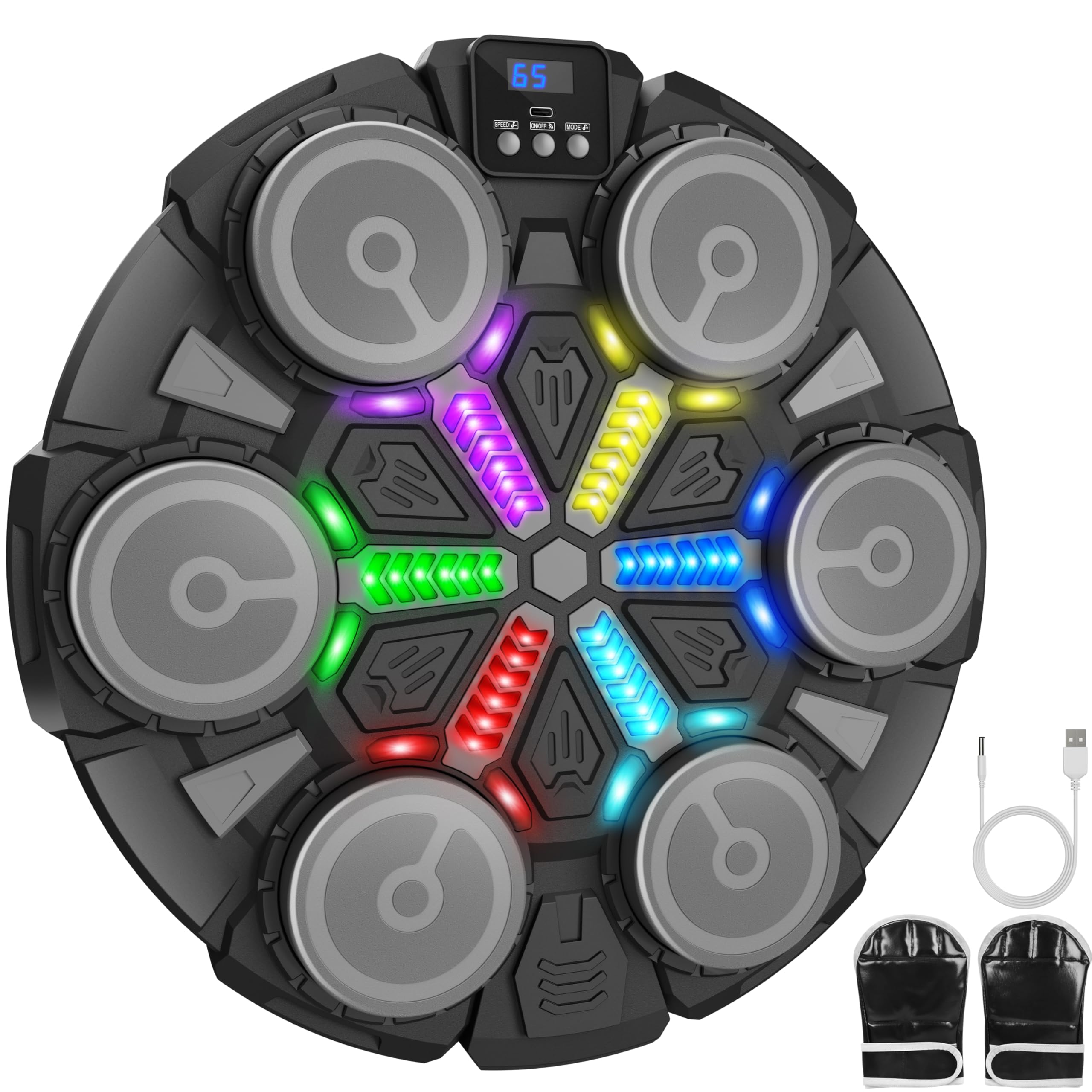Awinto music boxing machine wall-mount for space-saving cardio.
