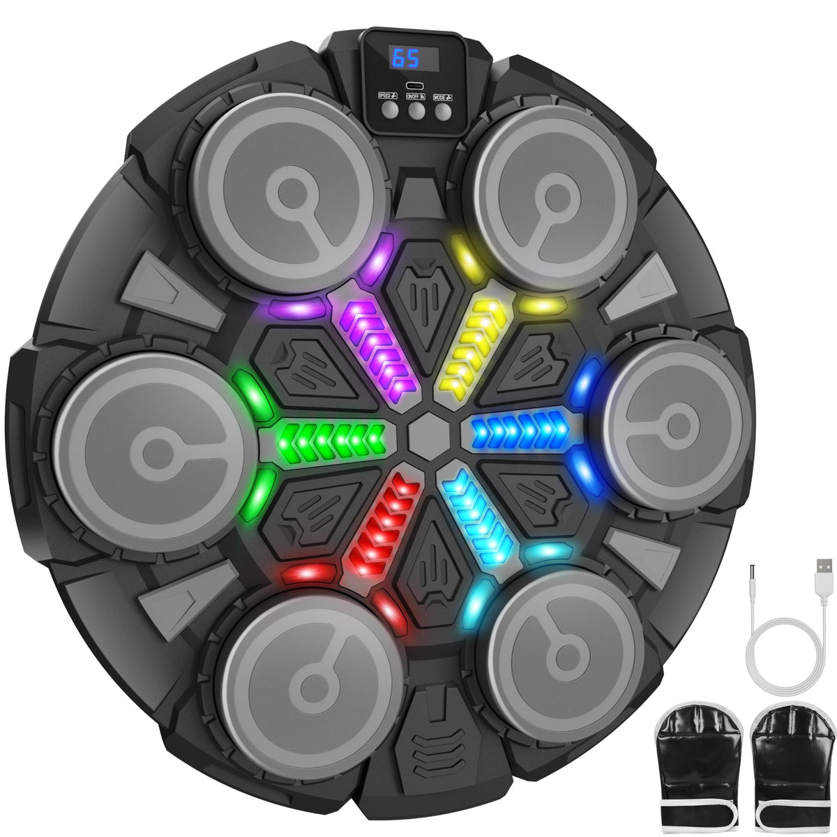 Awinto music boxing machine wall-mount for space-saving cardio.