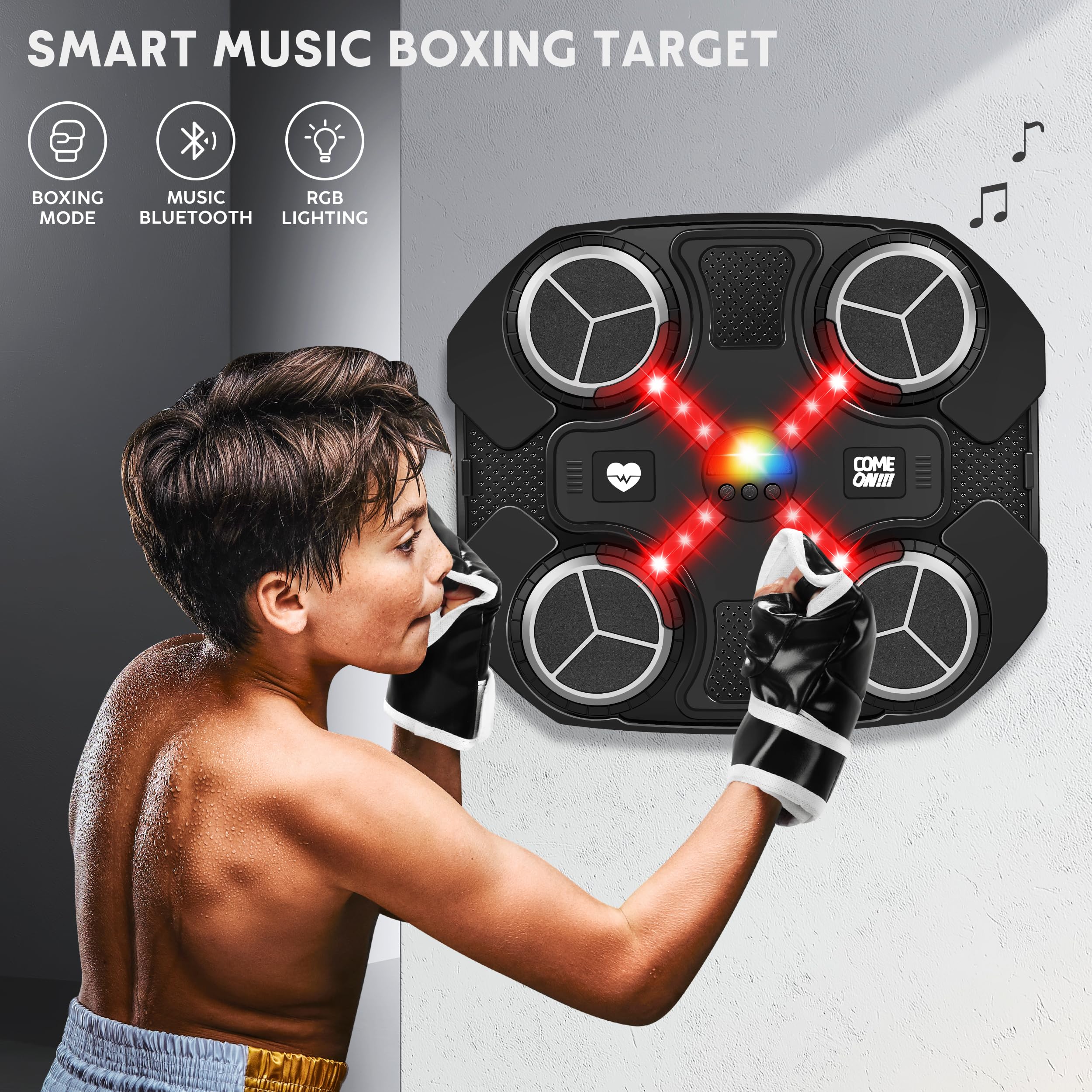 Awinto rhythm visuals support tempo-based boxing play.