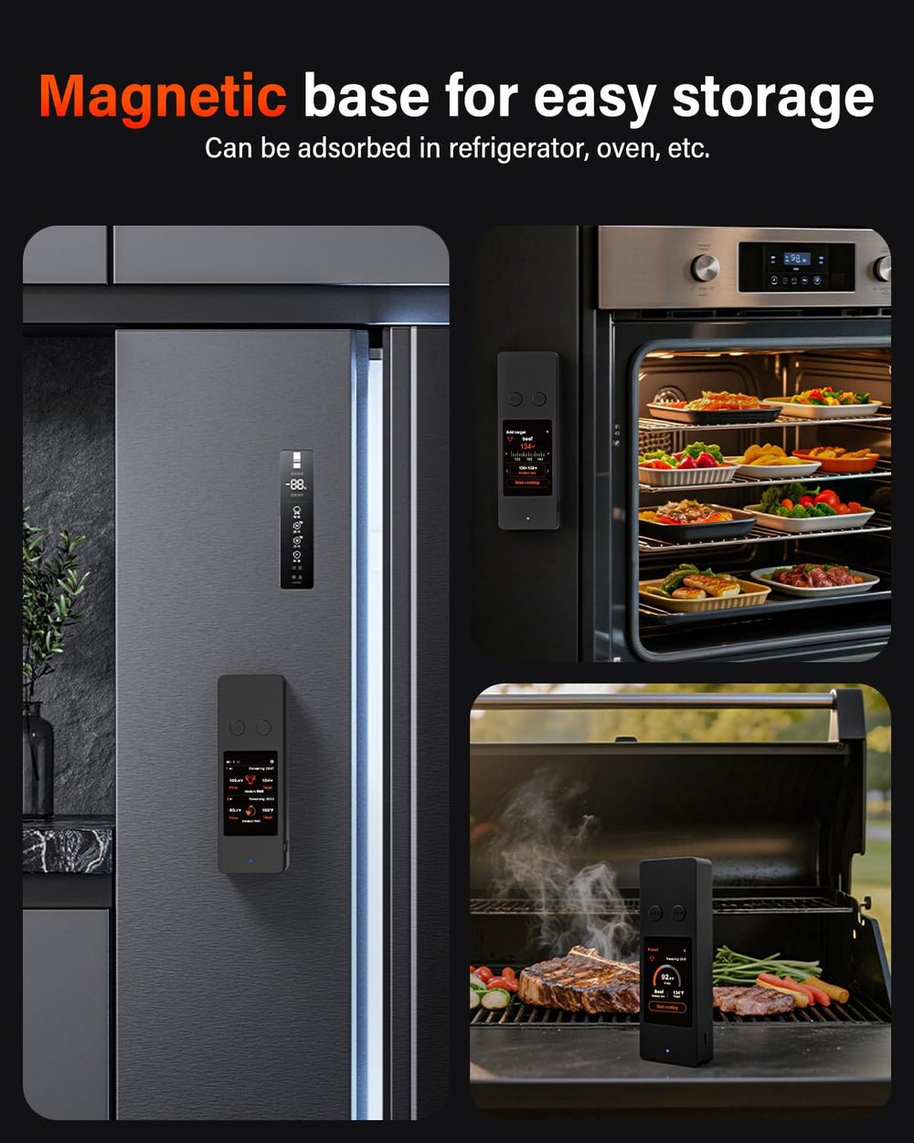 AWLKIM rechargeable base keeps the kitchen powered between cooks.