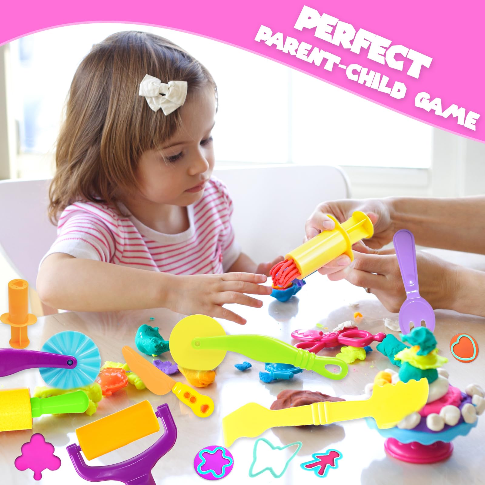 AWNOGKUE playdough plastic shaping knife for precise cuts