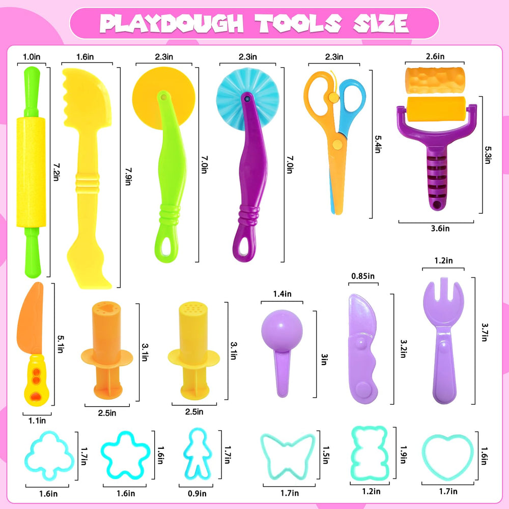 AWNOGKUE playdough rolling pin for consistent flattening in quick art sessions