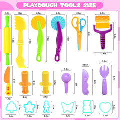 AWNOGKUE playdough rolling pin for consistent flattening in quick art sessions