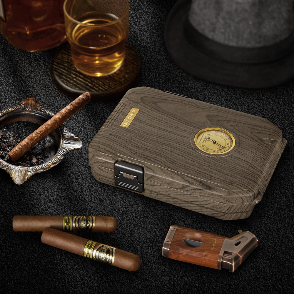 Gift-ready AWOTE humidor set for cigar lovers