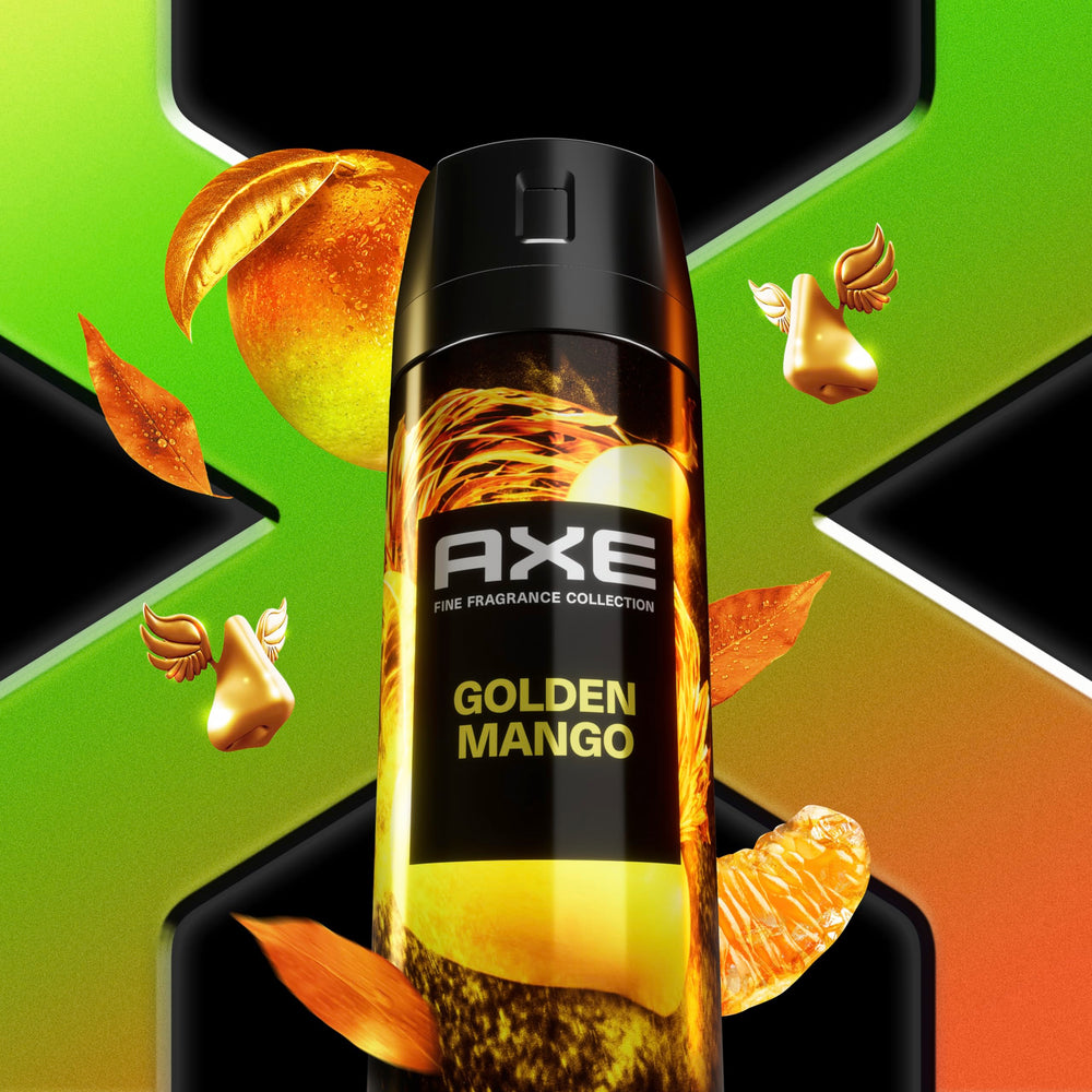 AXE Aluminum-free formula label emphasizing skin-friendly everyday use.