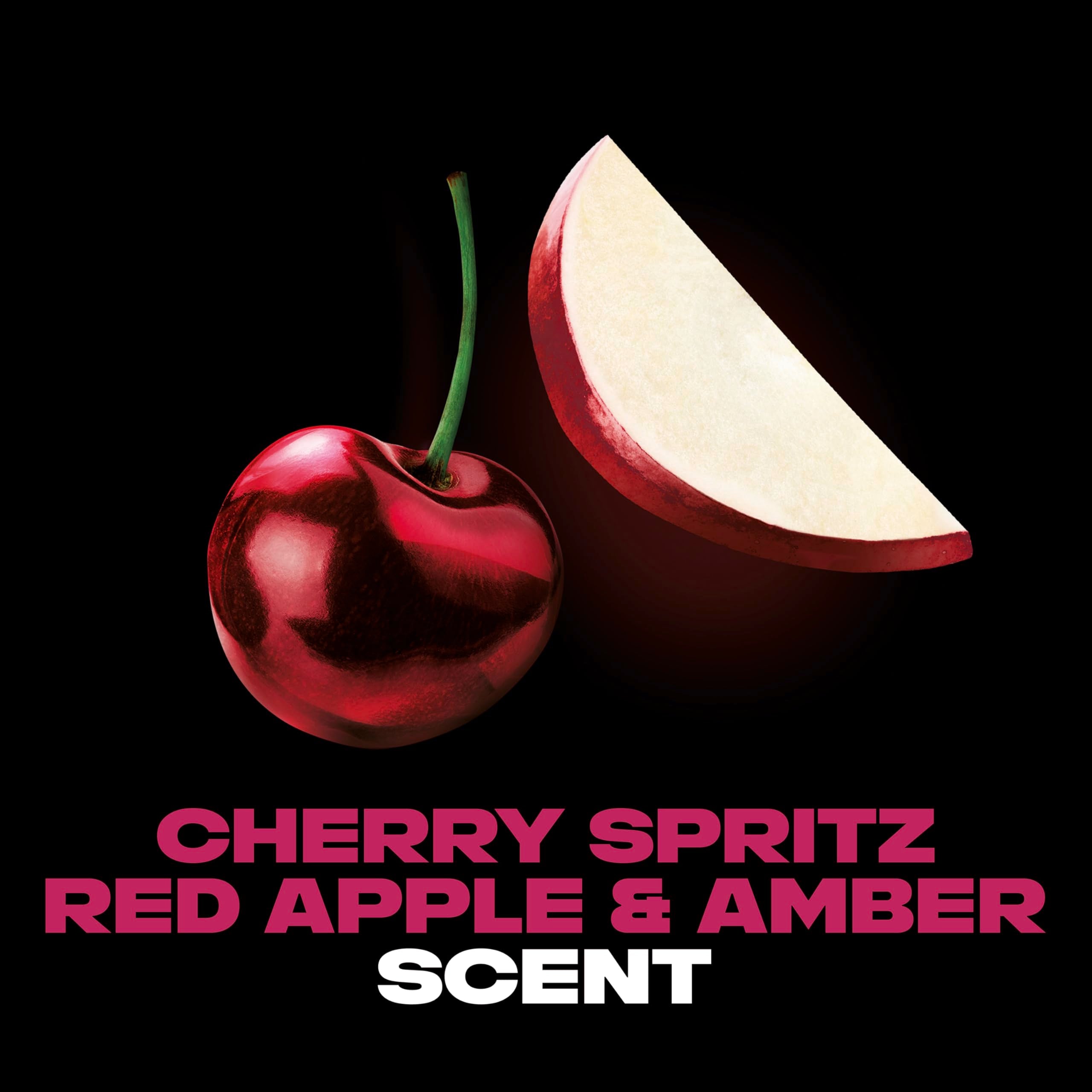 AXE Cherry Spritz aluminum-free formula suitable for sensitive skin
