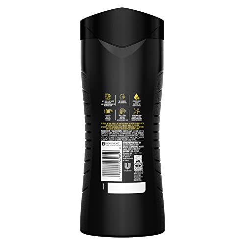AXE Apollo body wash bottle label close up highlights sage and cedarwood notes