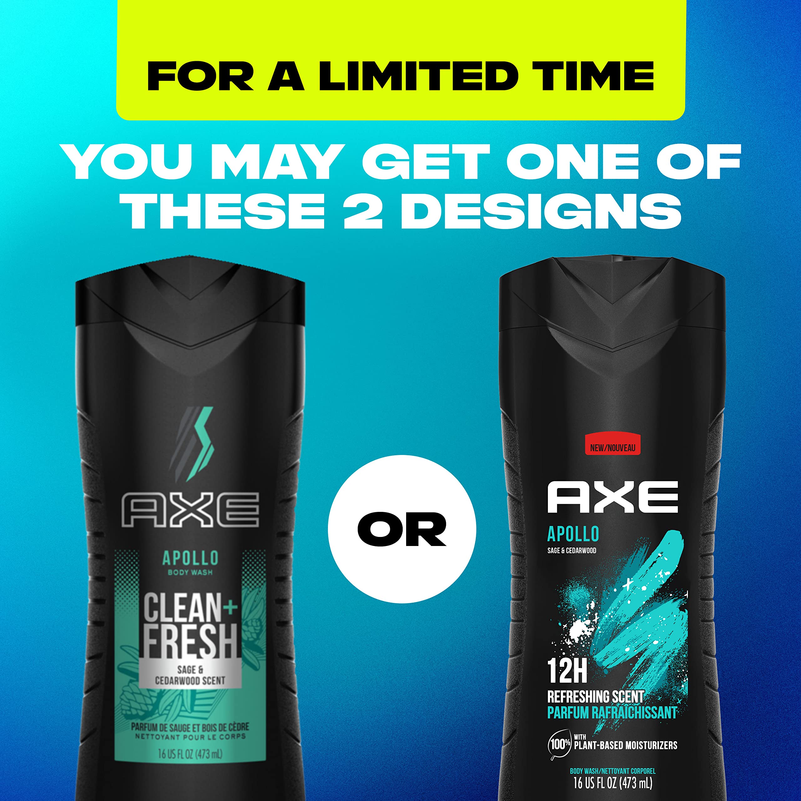 AXE Apollo four pack demonstrates value and convenience for shared bathrooms