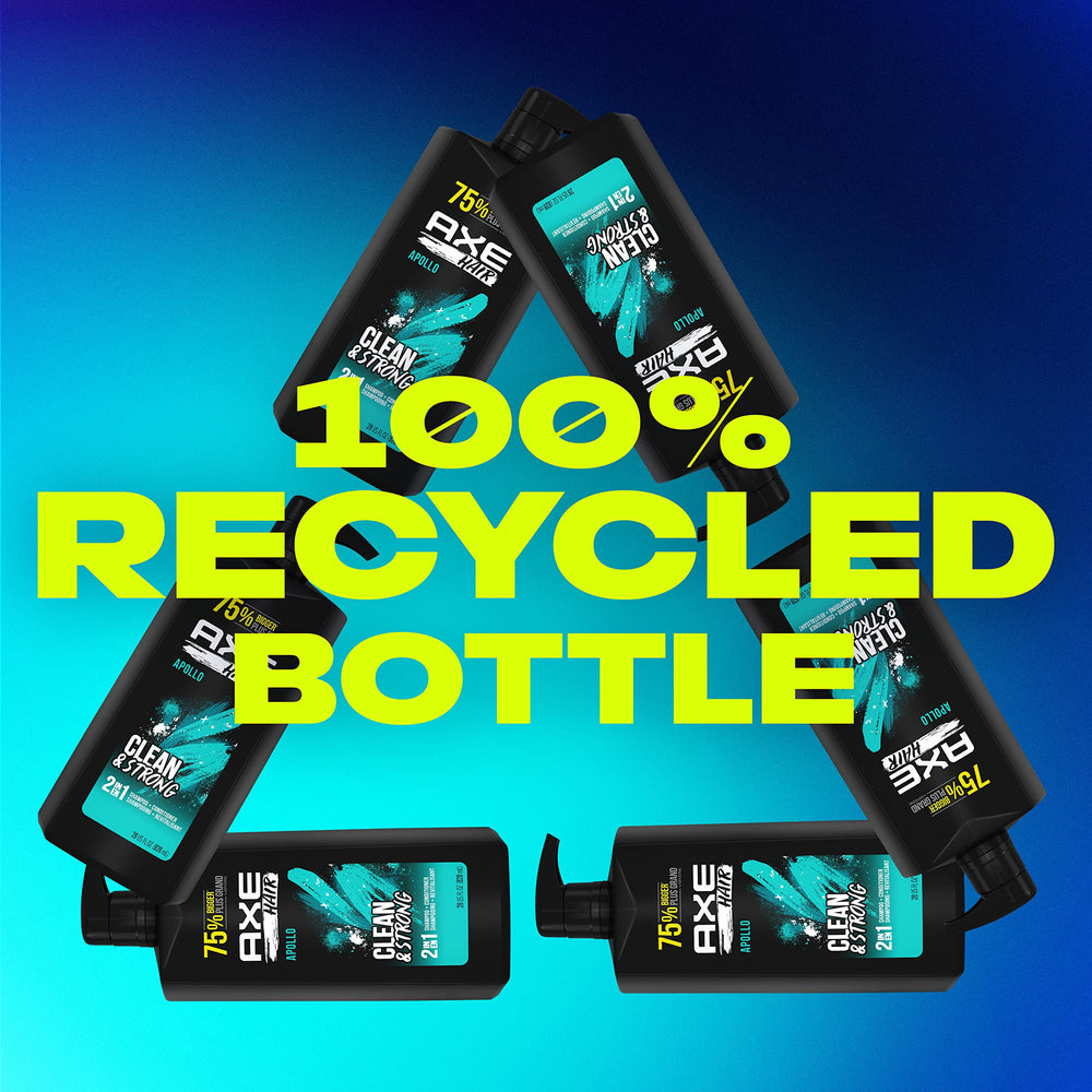 Sustainable packaging highlight for AXE Apollo