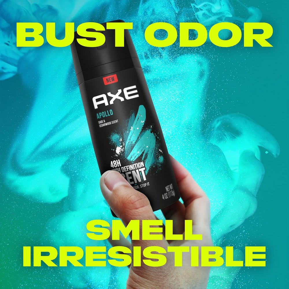 AXE Apollo sage cedarwood scent profile for bold freshness