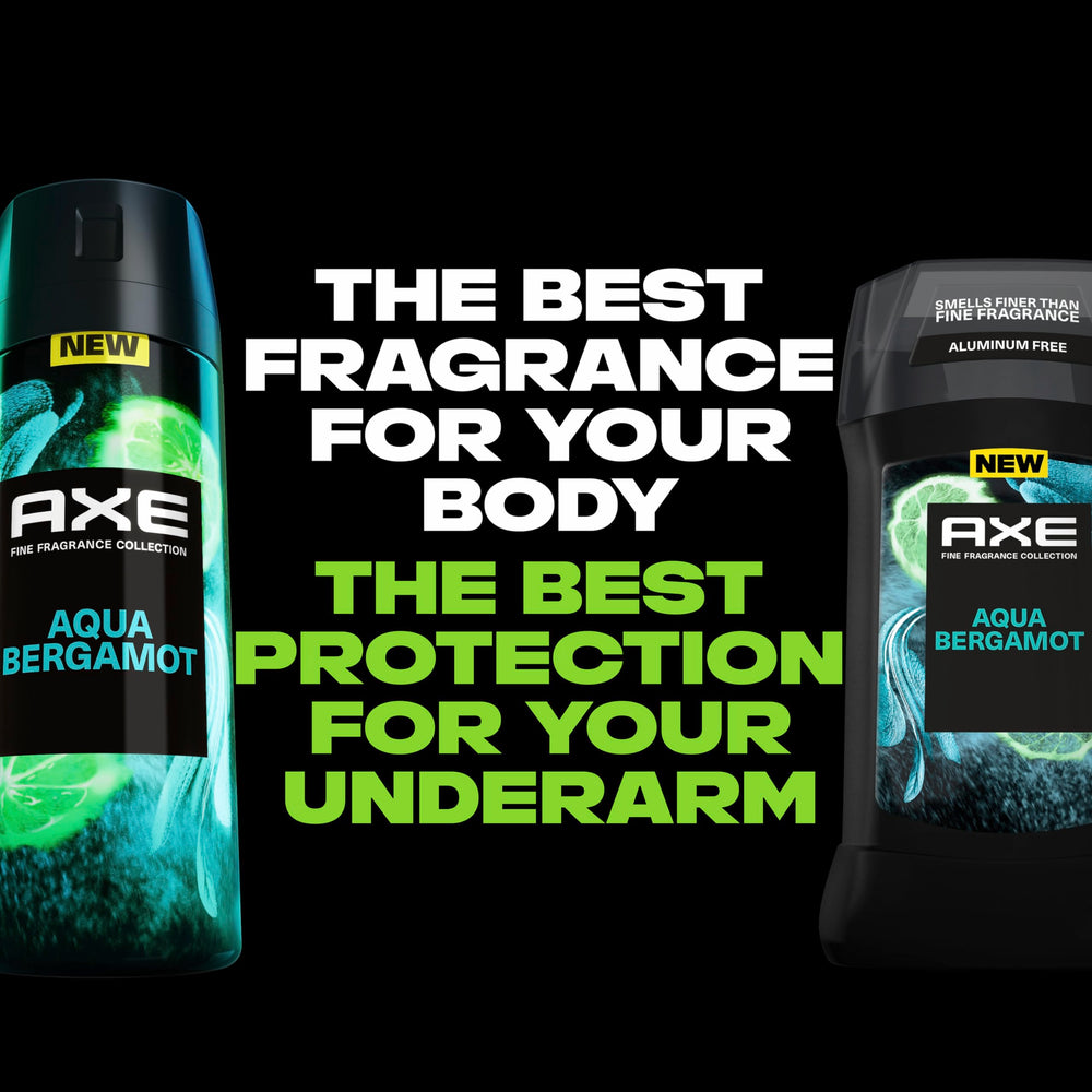 AXE Fine Fragrance Aqua Bergamot pack-shot for versatile everyday freshness