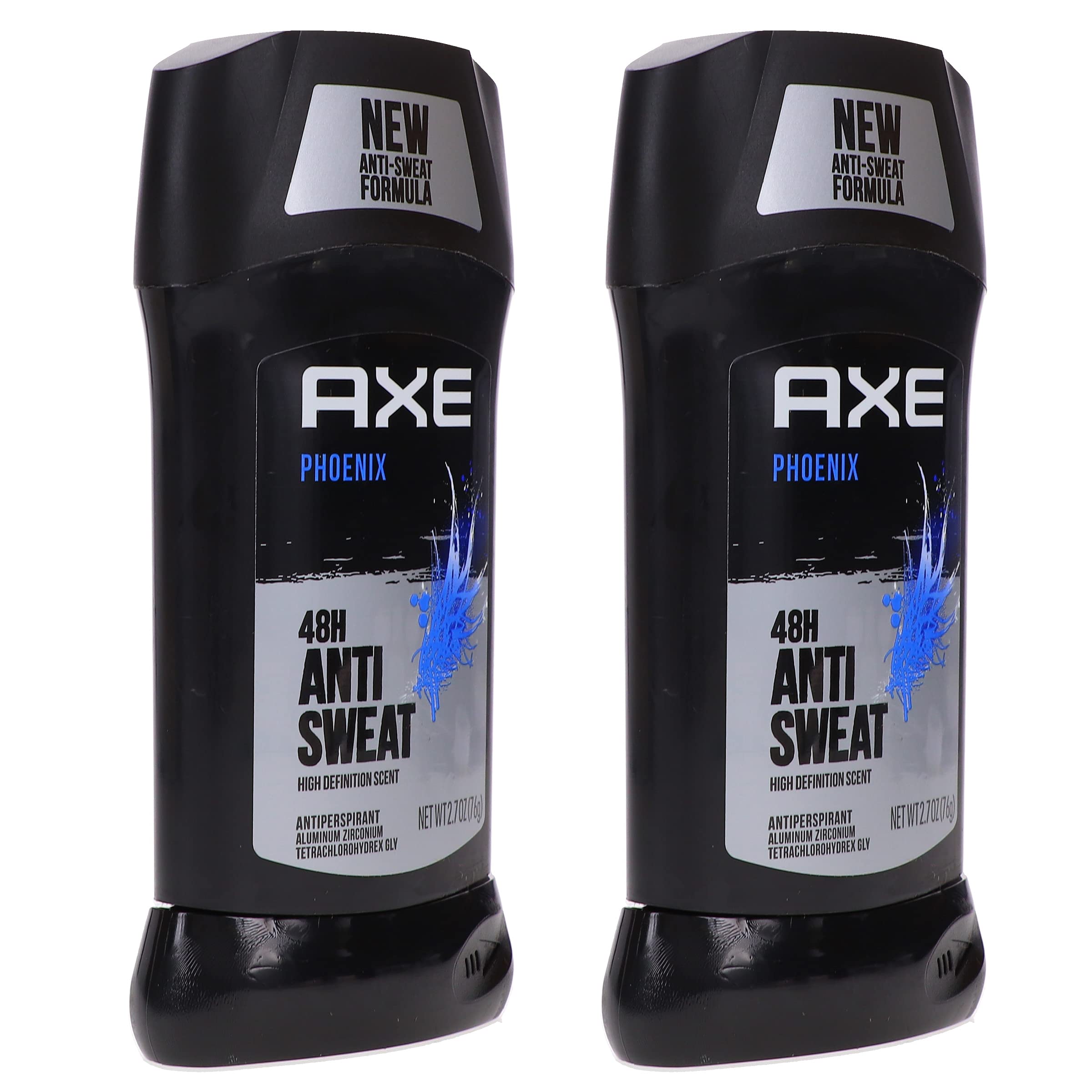 Applying AXE Dry Phoenix on the arm to show ease of use.