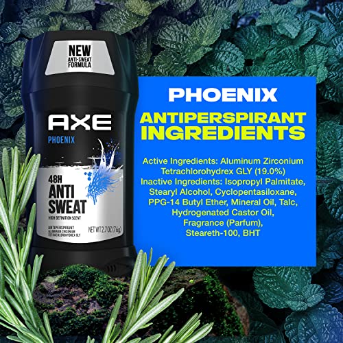 User applying AXE Phoenix for a seamless glide.