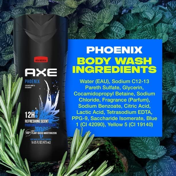AXE Phoenix in a bright bathroom setup evokes daily freshness and confidence.