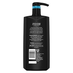 AXE Phoenix foamy lather provides a rich cleansing experience.