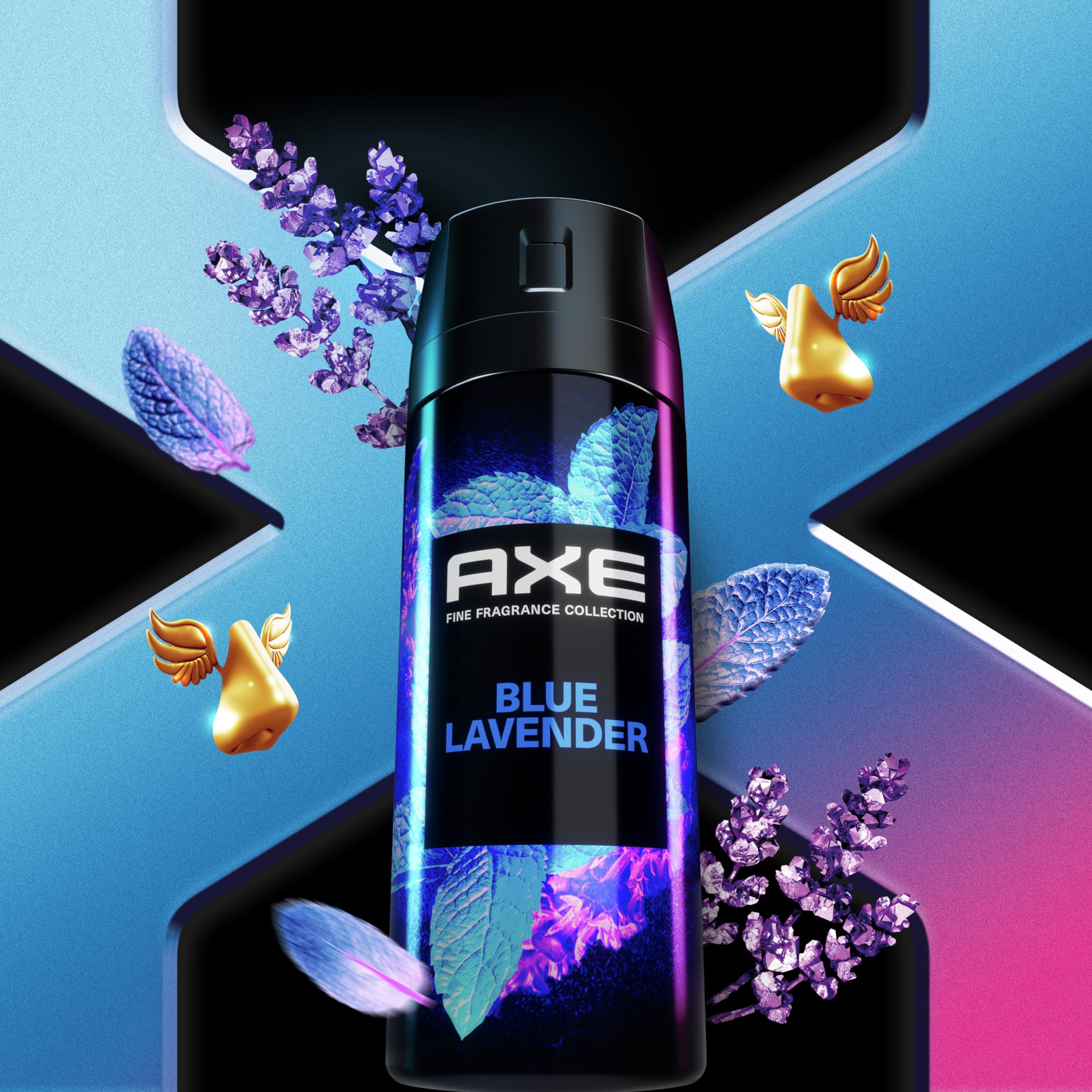 AXE premium perfumers label, suggesting master-crafted fragrance notes.