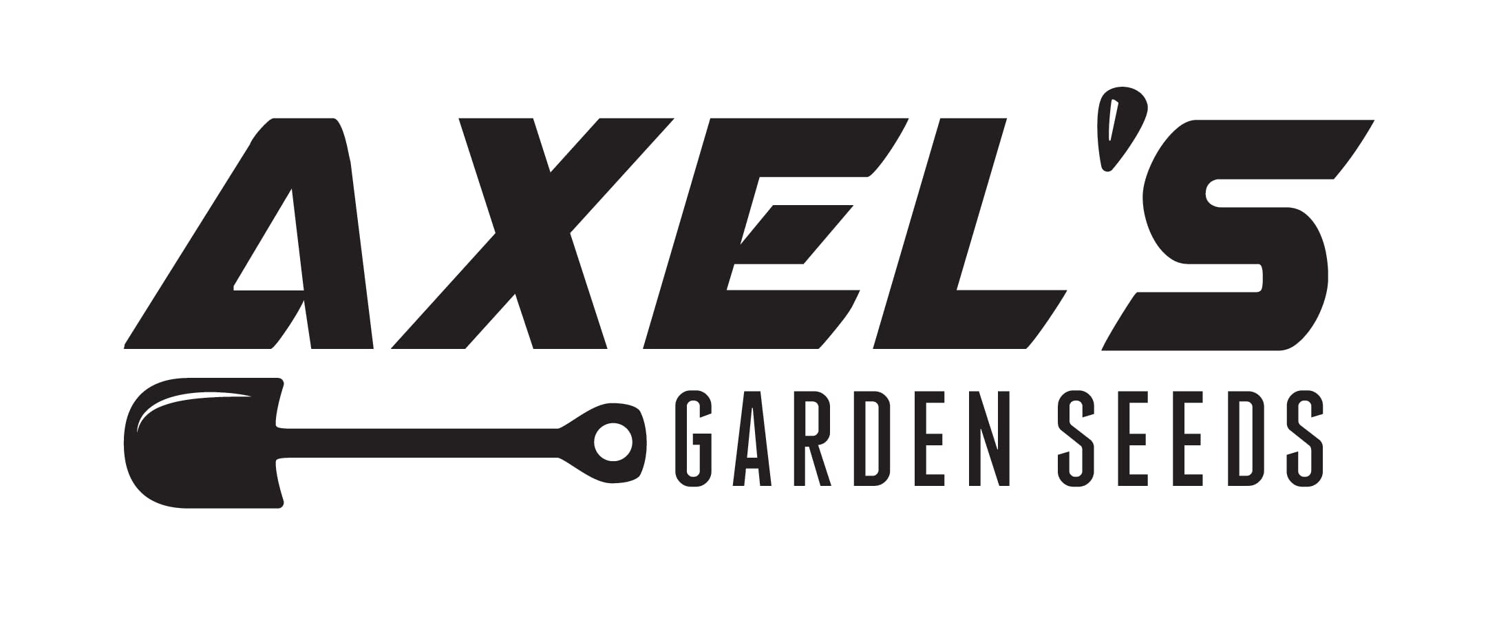 Axel's Garden Seeds backyard garden setup featuring tall sunflowers.