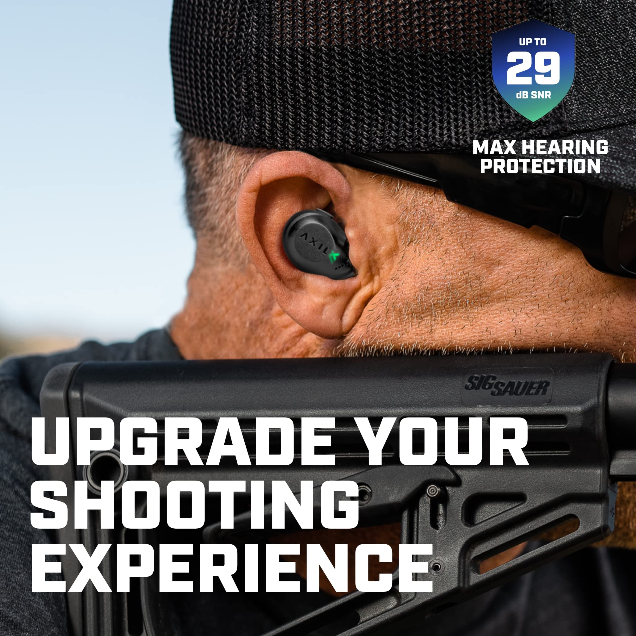 AXIL XCOR PRO earbuds showing Bluetooth connection for wireless streaming