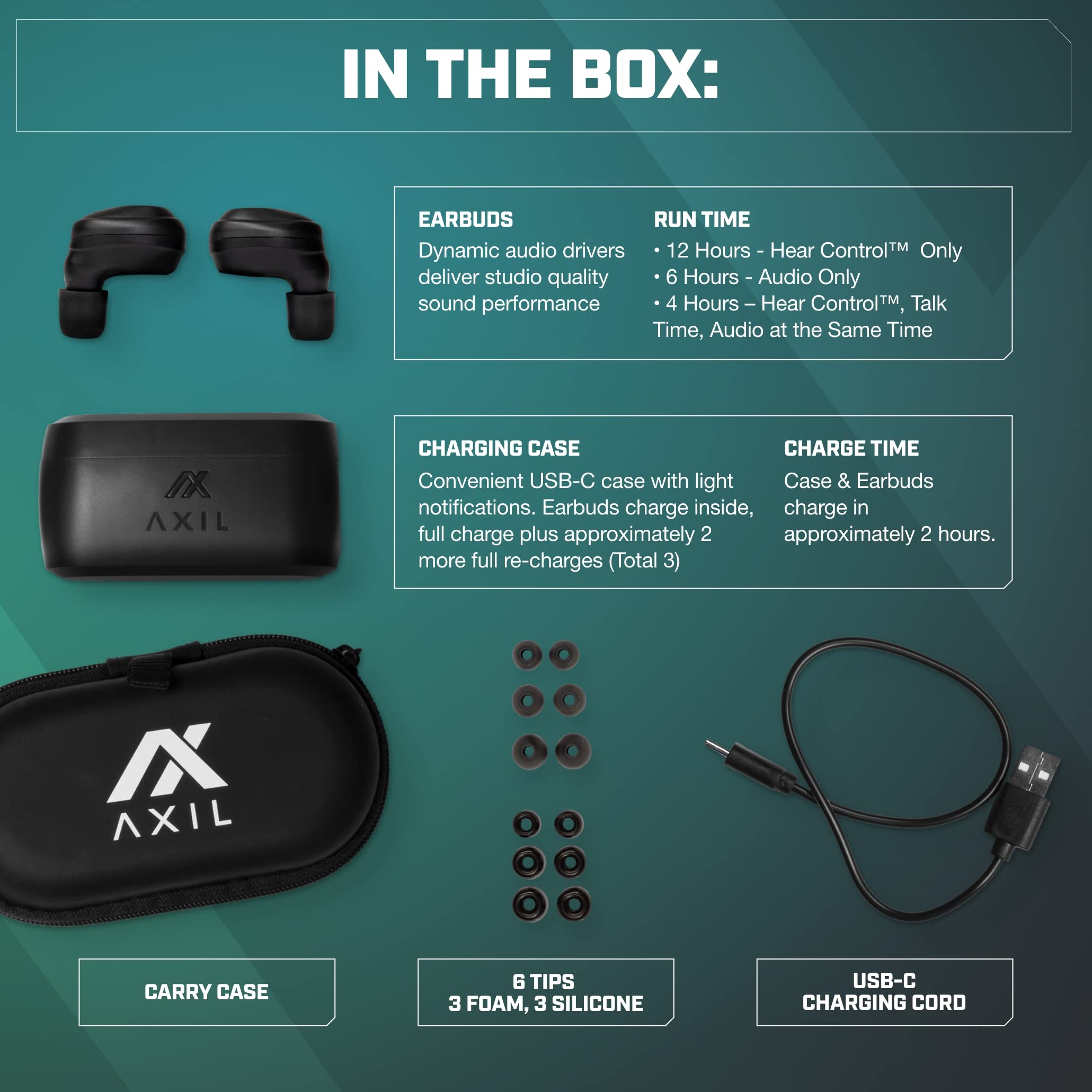 AXIL XCOR PRO outdoors use showing wind resistance for clear listening