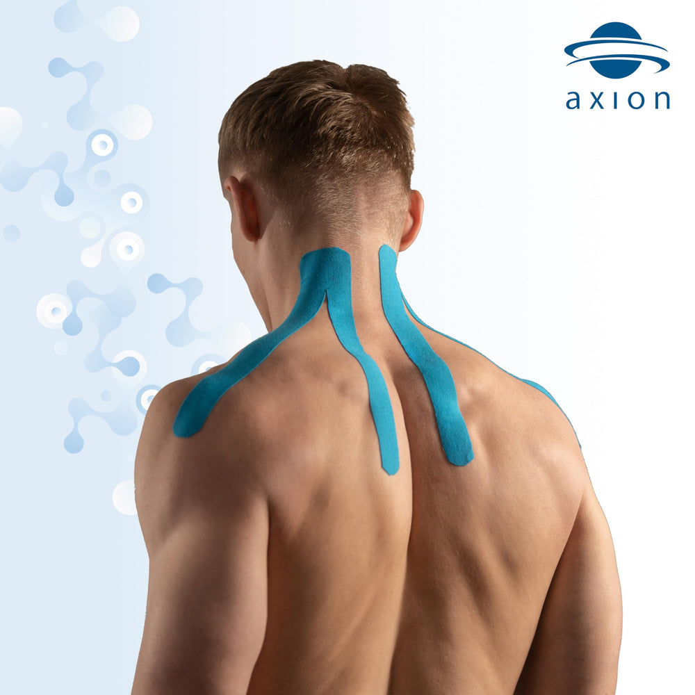 Elastic Axion tape bands ready for dynamic sports moves