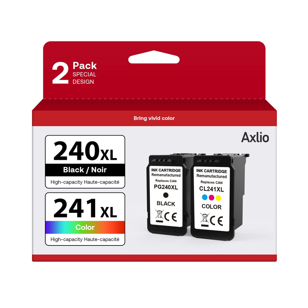 Axlio PG-240XL black ink cartridge for reliable Canon printing