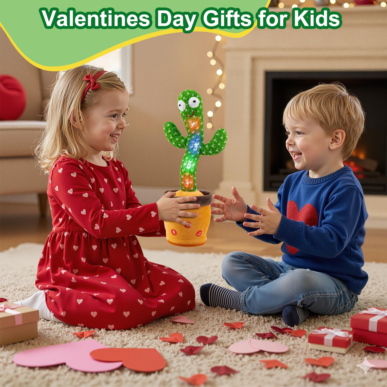 Ayeboovi Easter Gift Cactus adds festive, kid-friendly entertainment.