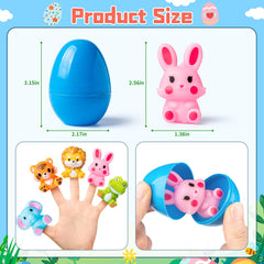 AyiOwmpa animal finger puppets stimulate storytelling during parent-child playtime.
