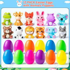 AyiOwmpa Easter eggs with toys inside spark imaginative play after the hunt.