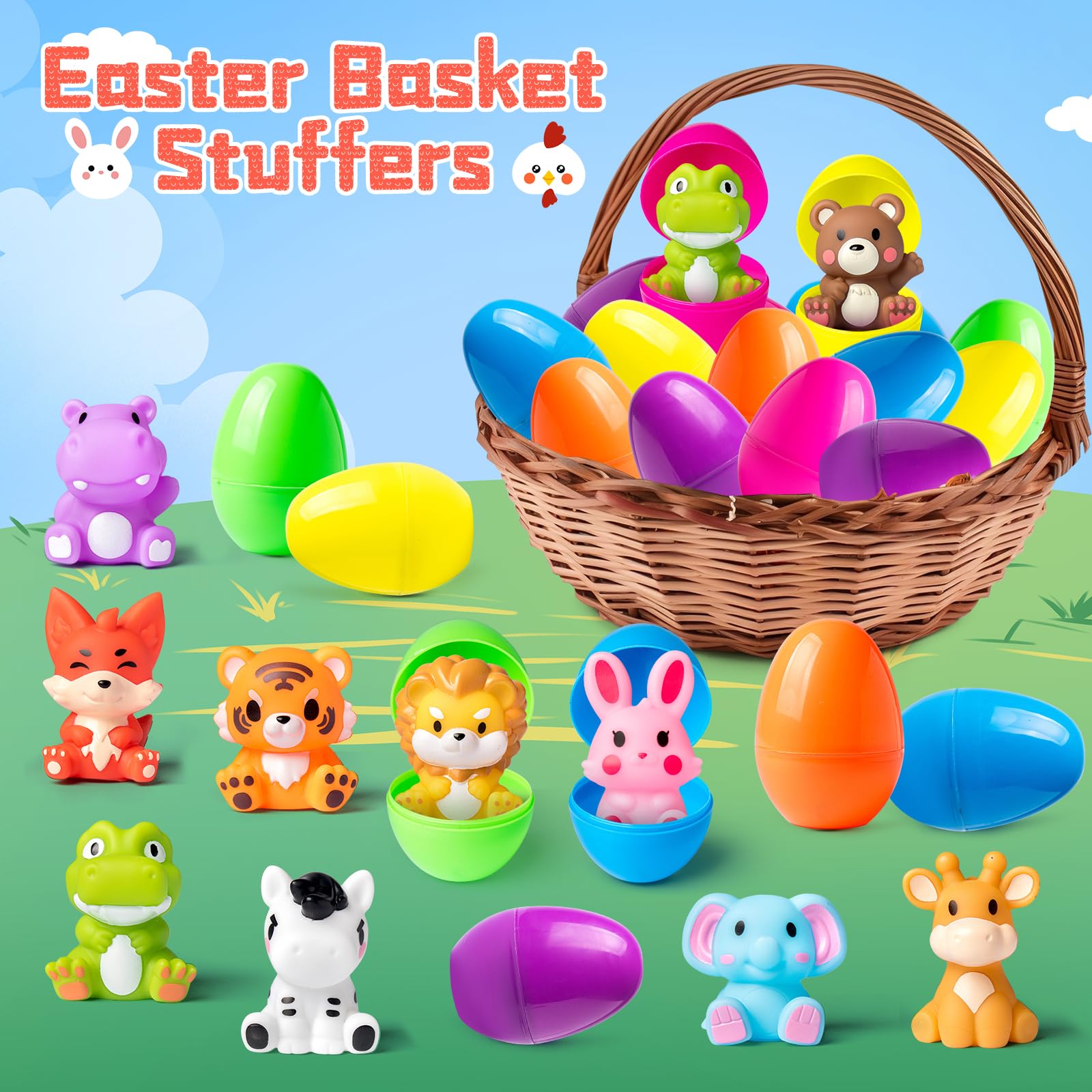 AyiOwmpa durable non-toxic plastics for safe toddler egg play and reuse.