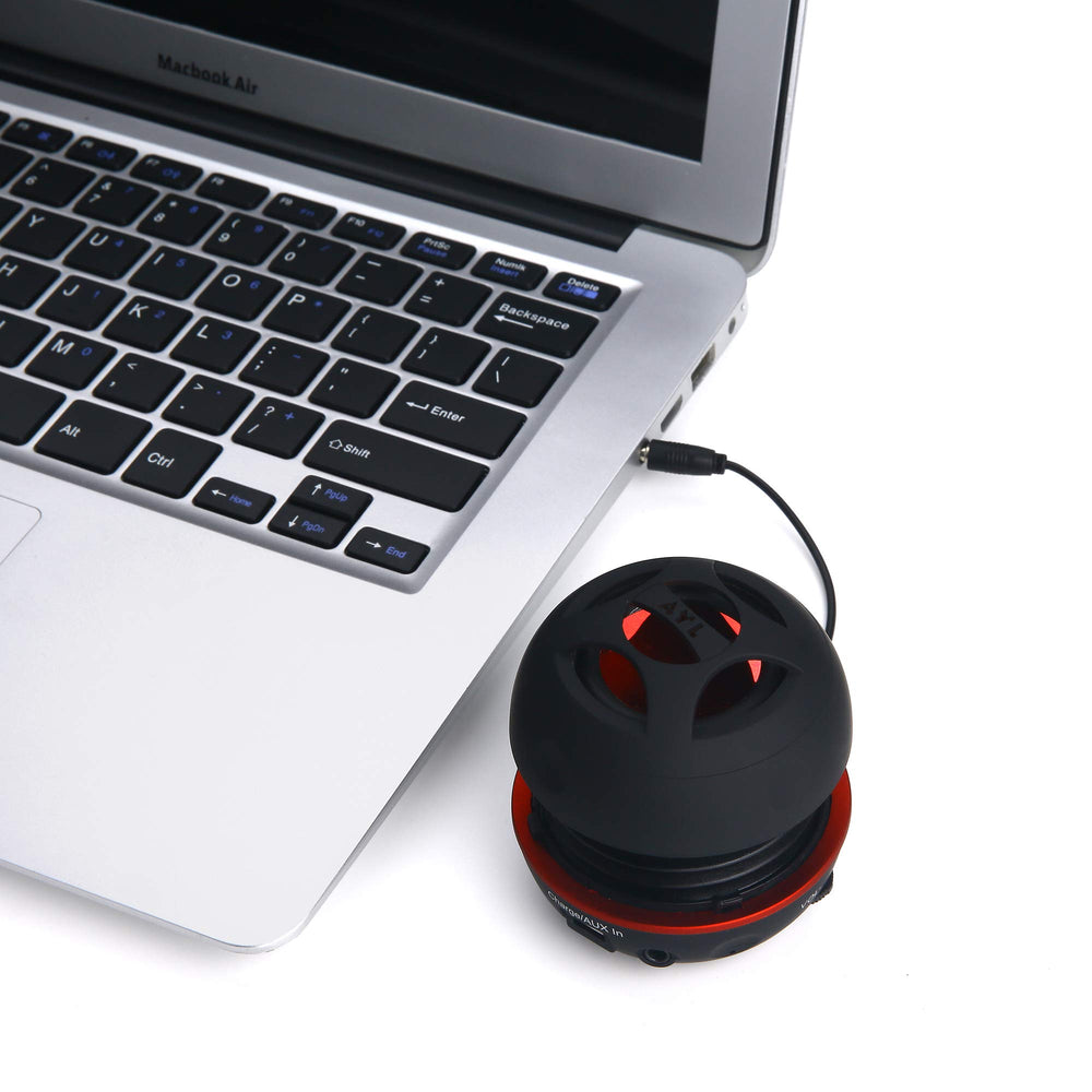 AYL mini speaker system includes a 3-year warranty card.