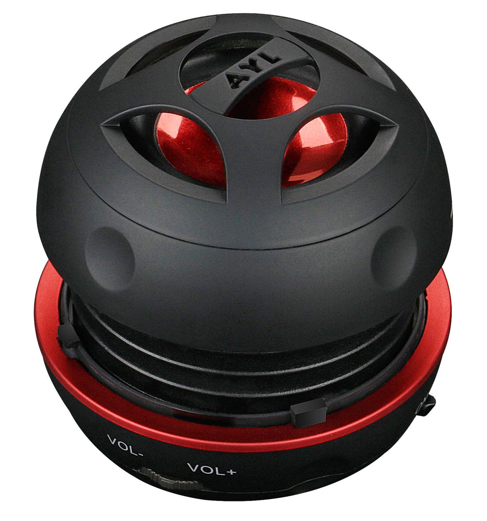 AYL mini speaker system with compact design for portable listening on the go.