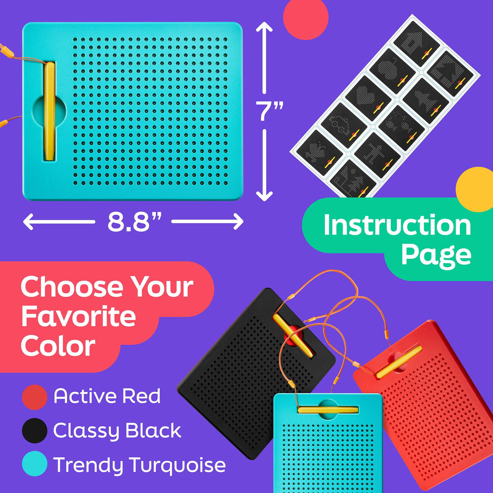 AYNAT FUN kid-using magnetic board for creative, mess-free play.