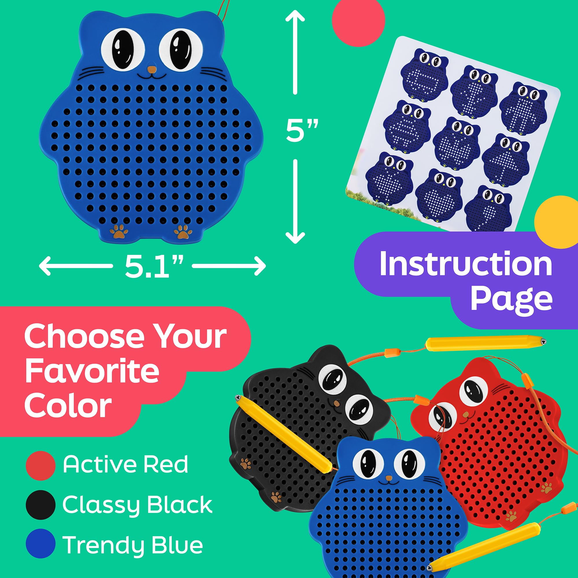 AYNAT FUN sensory-learning toy highlights tactile bead movement.