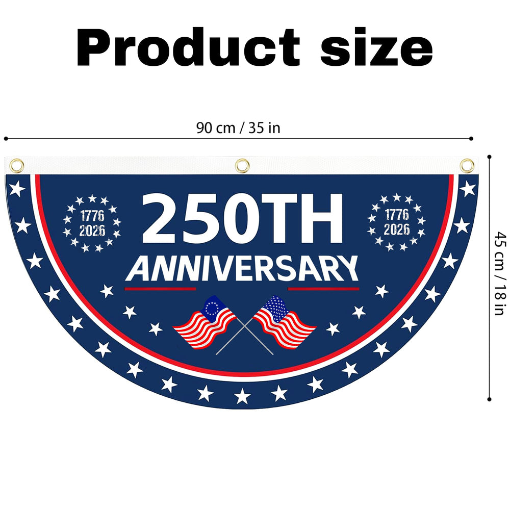 AYTHSRIC 2PCS USA flag back coating provides UV resistance for windy days.
