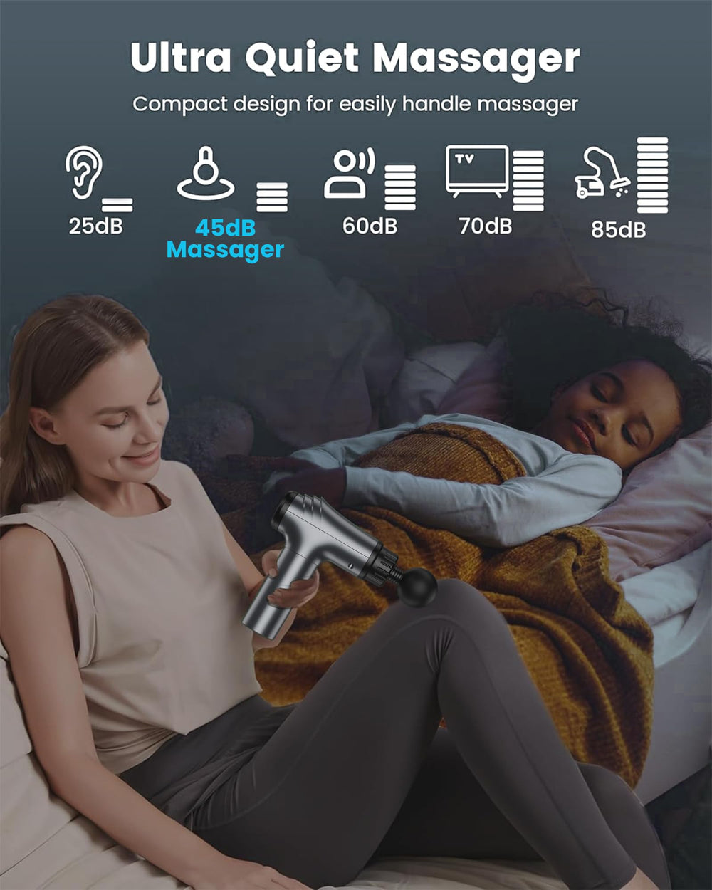 AYURA ergonomic grip design reduces hand fatigue during use