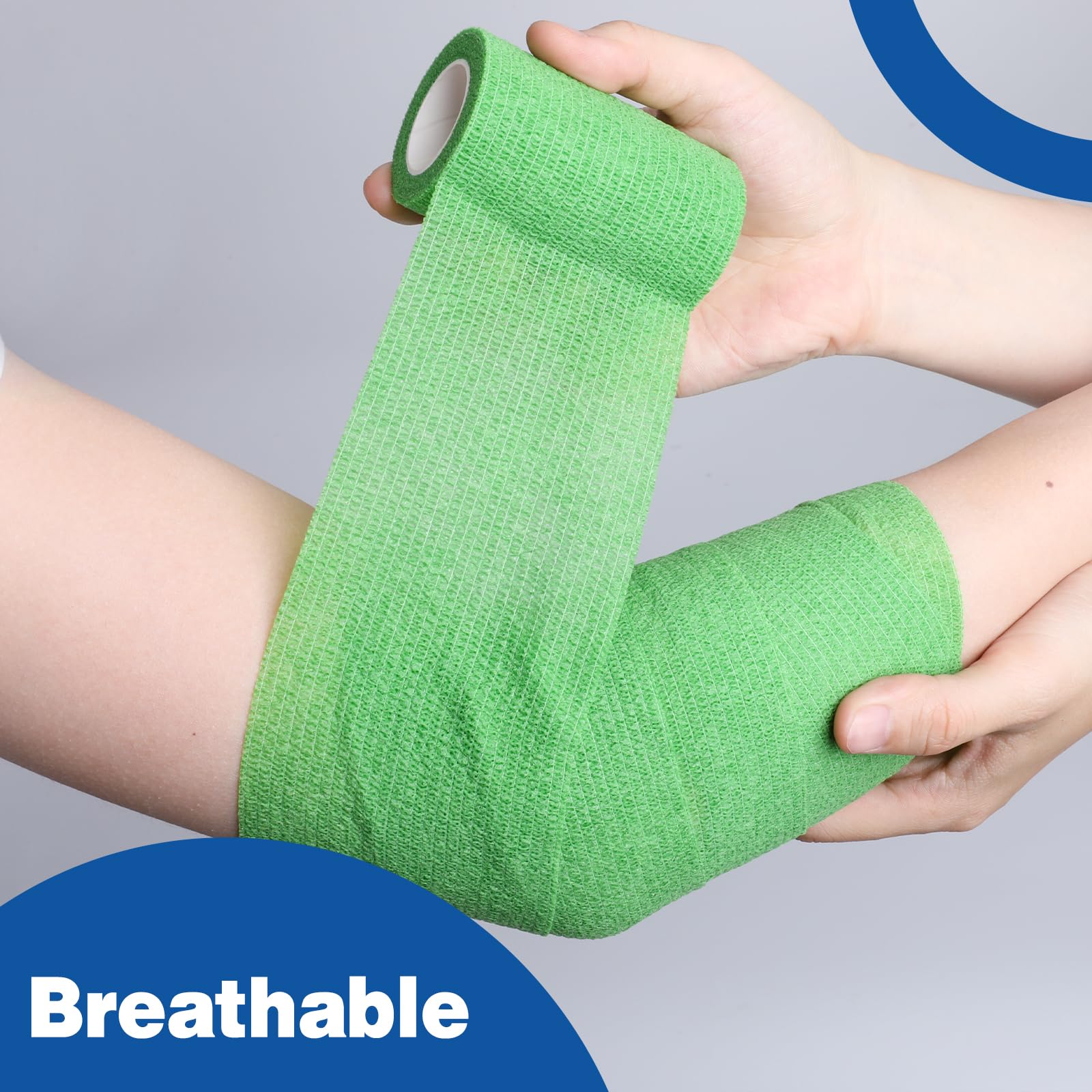 AZEN bandage wrap applied to the wrist for secure support.