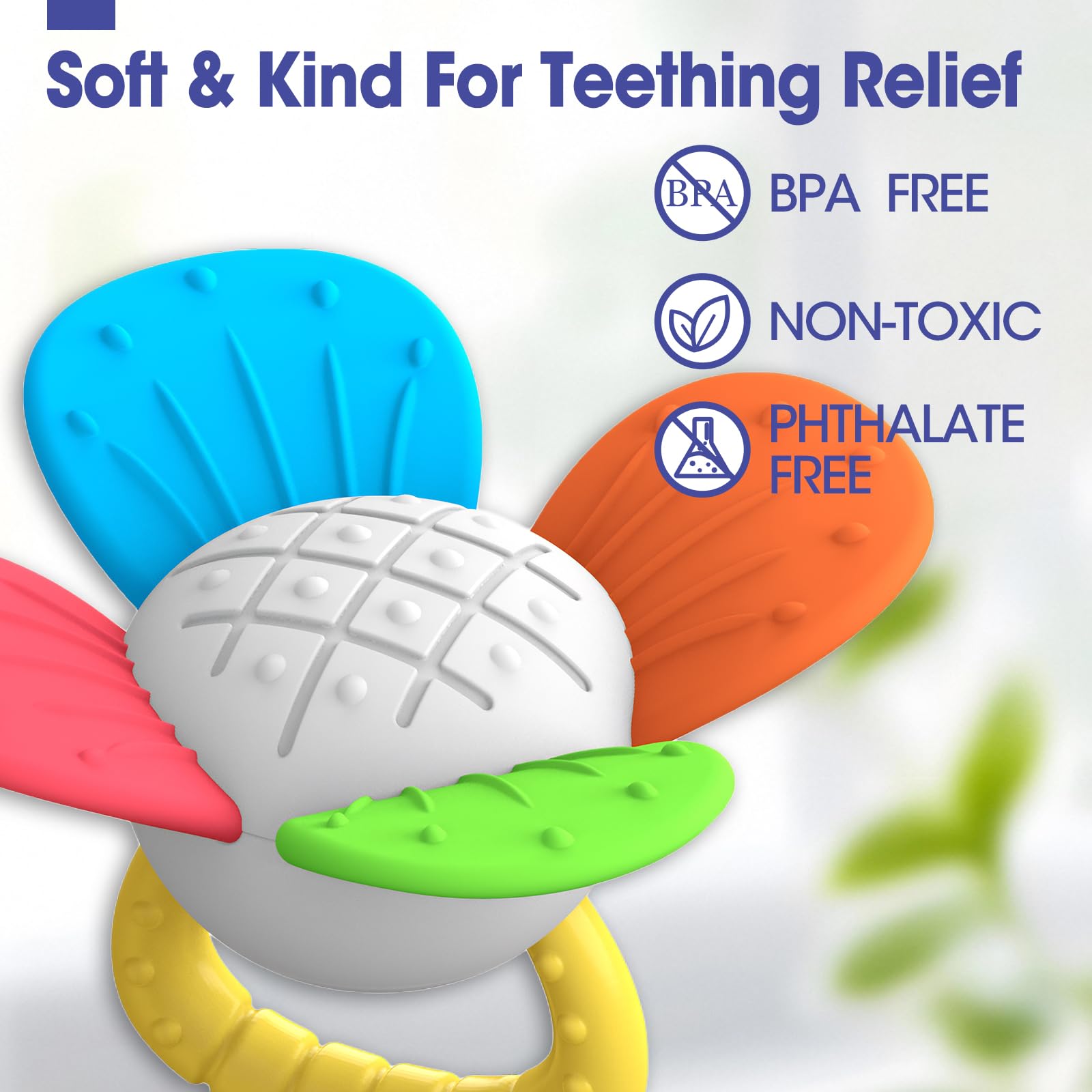 AZEN boil-safe toy set designed for easy disinfection between uses.