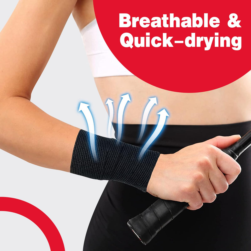 AZEN cohesive wrap secures bandages and supports comfortable movement.